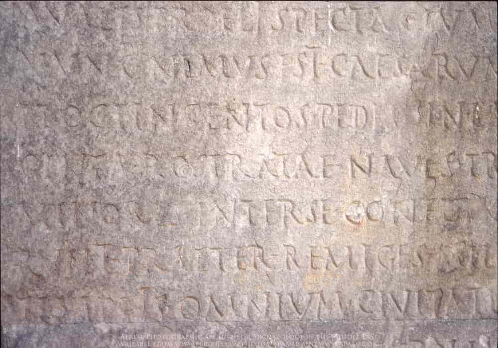 Monumentum Ancyranum (Res Gestae Inscription)